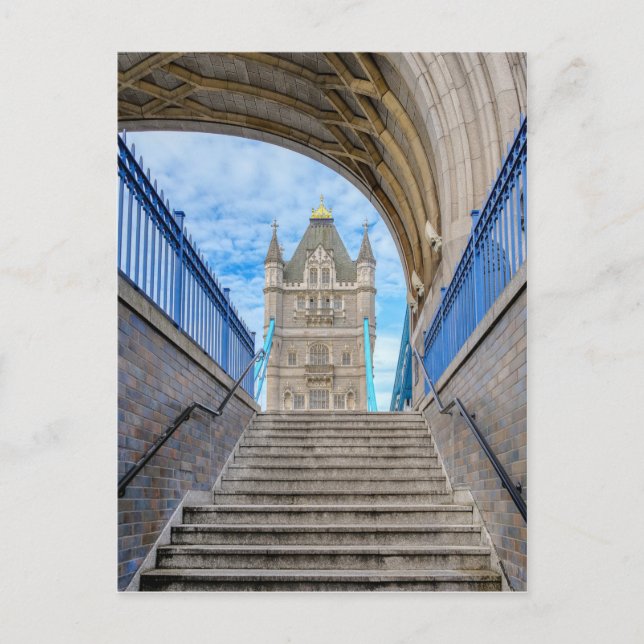 Torn Bridge, London UK Vykort (Framsida)