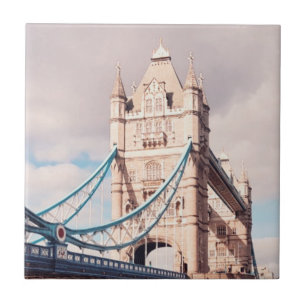 Torn Bridge London Underbar UK Storbritannien, Sto Kakelplatta