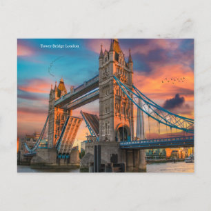 Torn Bridge London Vykort