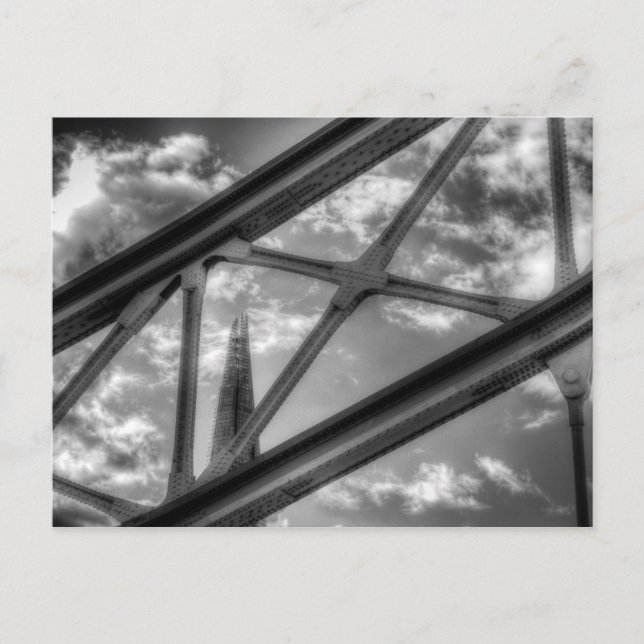 Torn Bridge och Shard Vykort (Framsida)