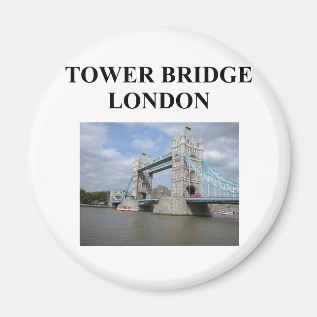 torn bridge;ondon England Magnet (Framsidan)