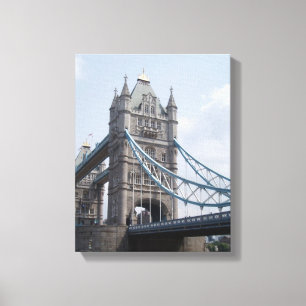 Torn Bridge Wrapped Canvas