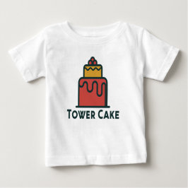 Torn Cake Söt Baby Fin Jersey T Shirt