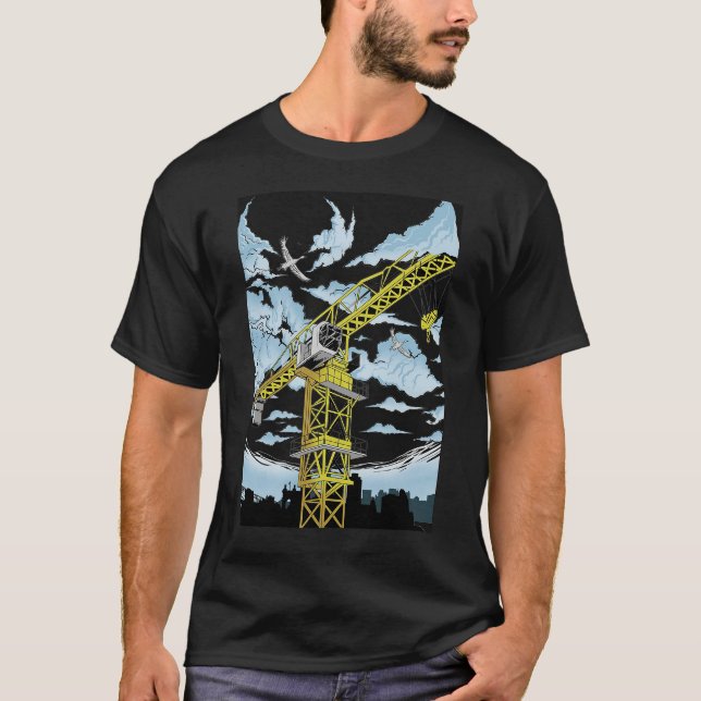 Torn Crane Work T Shirt (Framsida)