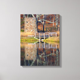 Torn efter dammen canvastryck