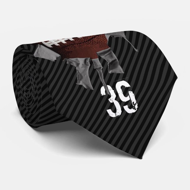 Torn Football Tie Slips (Rullad)