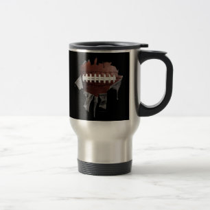 Torn Football Travel/Commuter Mugg