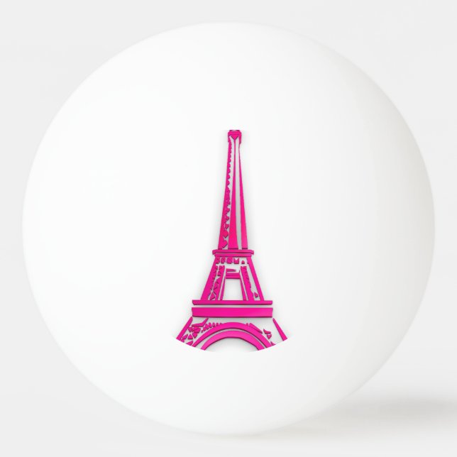 torn för 3d Eiffel, frankrikeclipart Pingisboll (Baksidan)