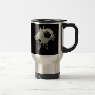Torn - fotboll - resning/dator Mugg