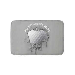 Torn Golf Boll Bath Mat Badrumsmatta