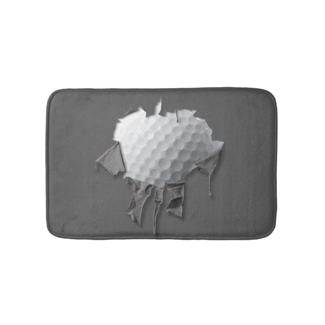 Torn Golf Boll Bathroom Mat Badrumsmatta (Framsidan)