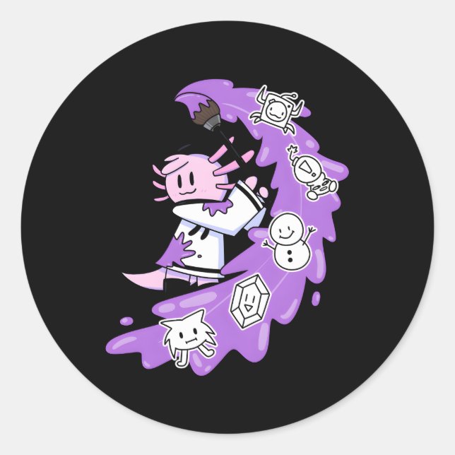 Torn Heroes Stella Runt Klistermärke (Framsida)