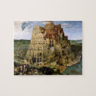 Torn i Babel av Brueghel Pussel