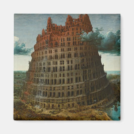 Torn i Babel (av Pieter Bruegel den äldre) Magnet