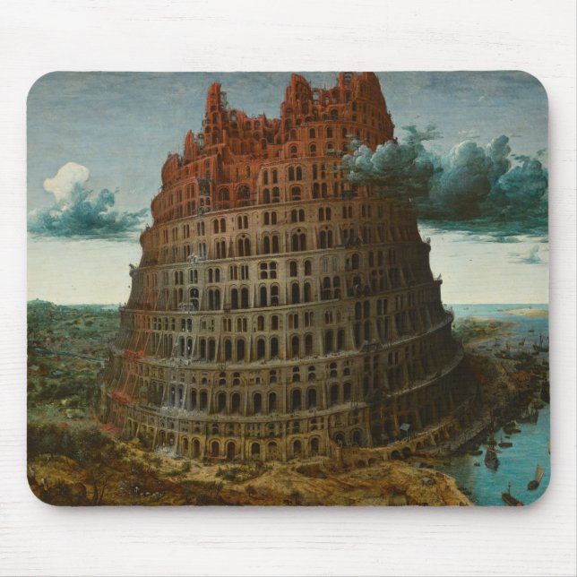 Torn i Babel (av Pieter Bruegel den äldre) Musmatta (Framsidan)
