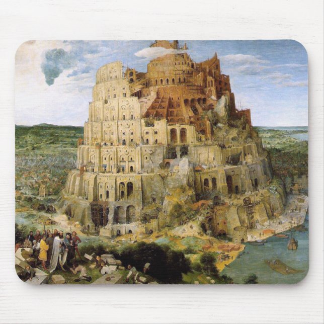 Torn i Babel - Peter Bruegel Musmatta (Framsidan)