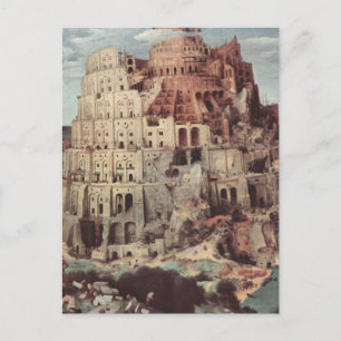 Torn i Babel - Pieter Bruegel den äldre Vykort
