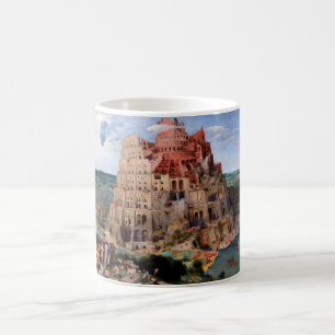 Torn i Babel, Pieter Bruegel the Elder, 1563 Kaffemugg