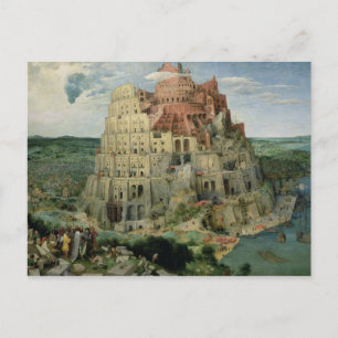 Torn i Babel Vykort