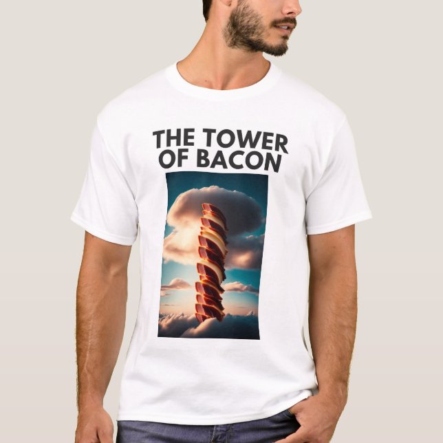 Torn i Bacon T Shirt (Framsida)