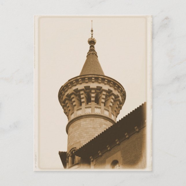 Torn i Barcelona, Spaniens vykort (Framsida)