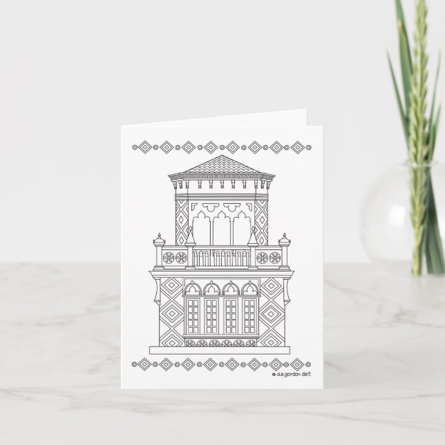 Torn i Ca'd'Zan - Tomt kort (Framsida)