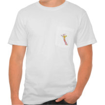 Torn i Giraffes (Pocket T-shirt)