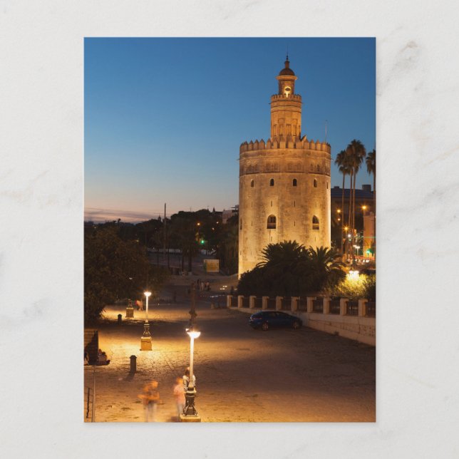 Torn i guld vykort (Framsida)