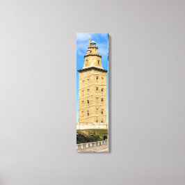 Torn i Lodrät Kanvastrycket Hercules fyr Canvastryck