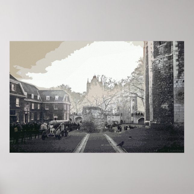 Torn i London av Alexandra Cook alias Linandara Poster (Framsidan)