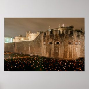 Torn i London, bortom den djupgående skuggan Poster
