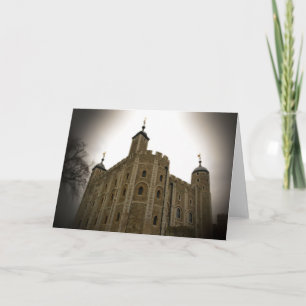 Torn i London - Castle Greeting Card Kort