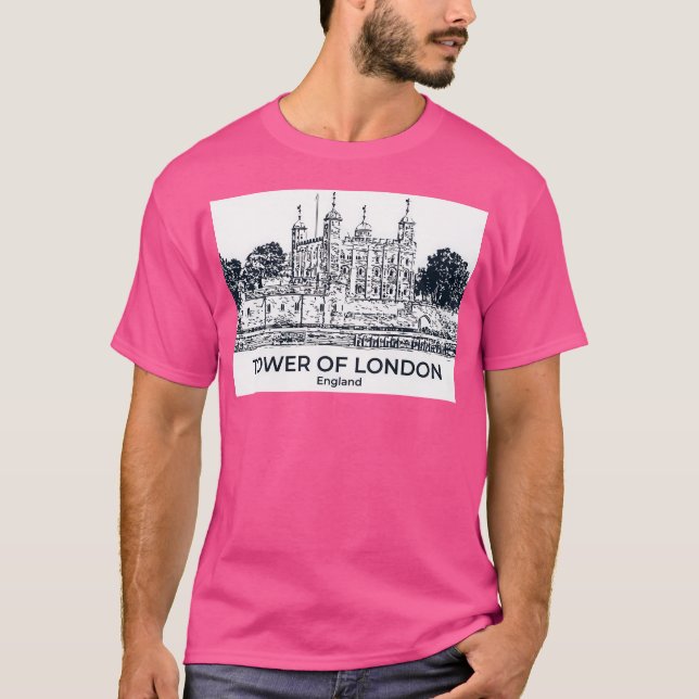 Torn i London - England T Shirt (Framsida)