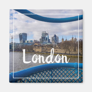 Torn i London England Underbar Britain Magnet