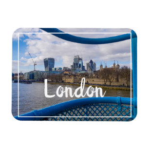 Torn i London England Underbar Britain Magnet