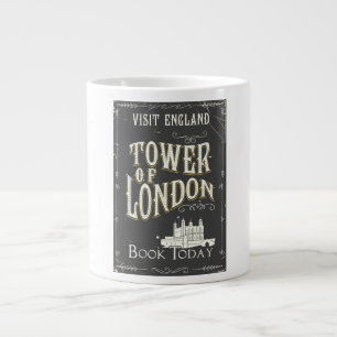 Torn i london England vintage affisch Jumbo Mugg