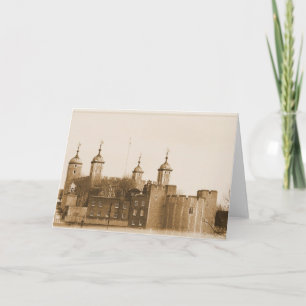 Torn i London Greeting Card Kort
