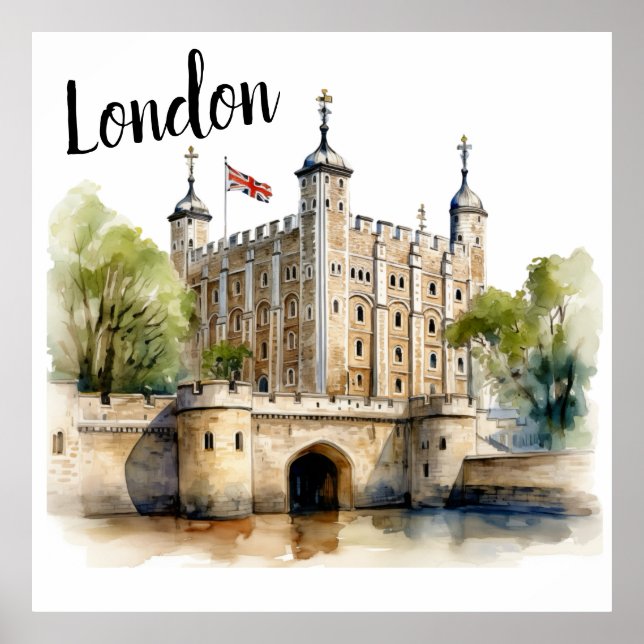 Torn i London: Guardian of British History Poster (Framsidan)