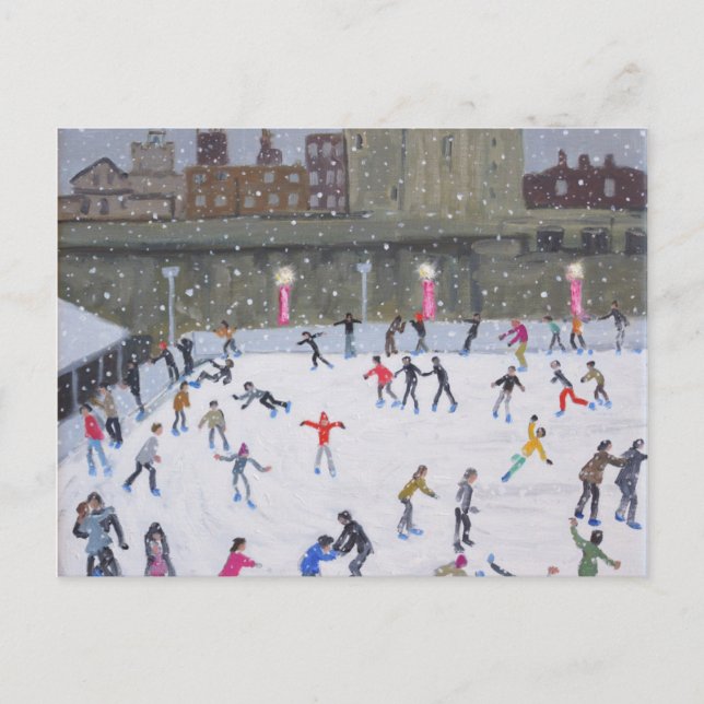 Torn i London Ice Rink 2015 Vykort (Framsida)