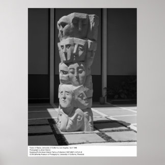 Torn i Mask, UCLA, 1966 Poster