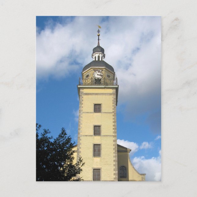 Torn i Old Town Dusseldorf, Tysklant vykort (Framsida)