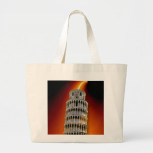 Torn i Pisa Energy Bag Jumbo Tygkasse