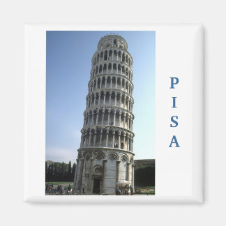 "Torn i Pisa, Italien", kylmagnet Magnet