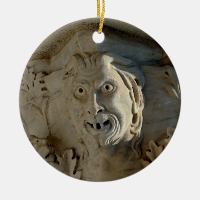 Torn i Pisa Mascherone, Italien - prydnadsföremål Julgransprydnad Keramik (Framsidan)