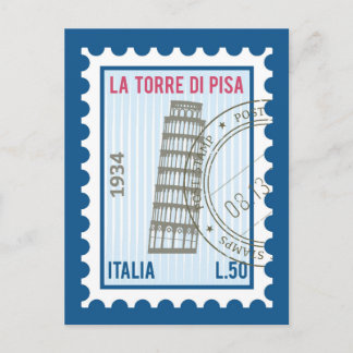 Torn i Pisa Vykort