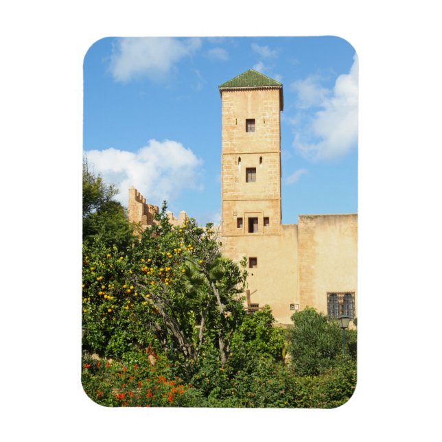 Torn i Rabat, Marocko Magnet (Vertikal)