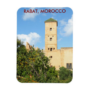 Torn i Rabat, Marocko Magnet