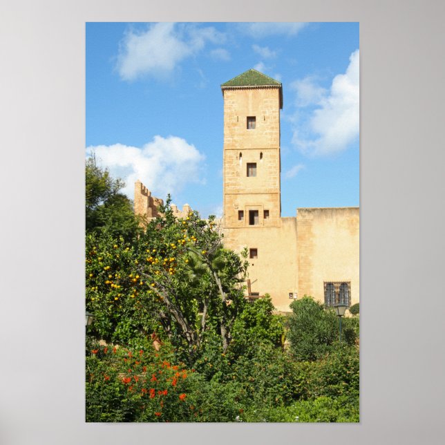 Torn i Rabat, Marocko Poster (Framsidan)