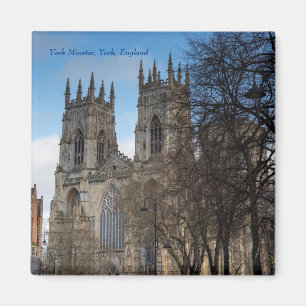 Torn i York Minster, England, Fridge Magnet