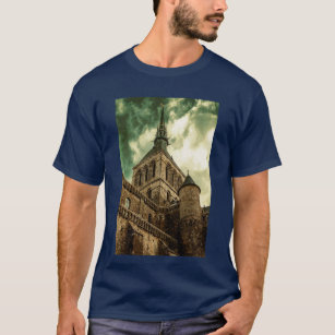 Torn Le Mont Saint Michel, Frankrike T Shirt